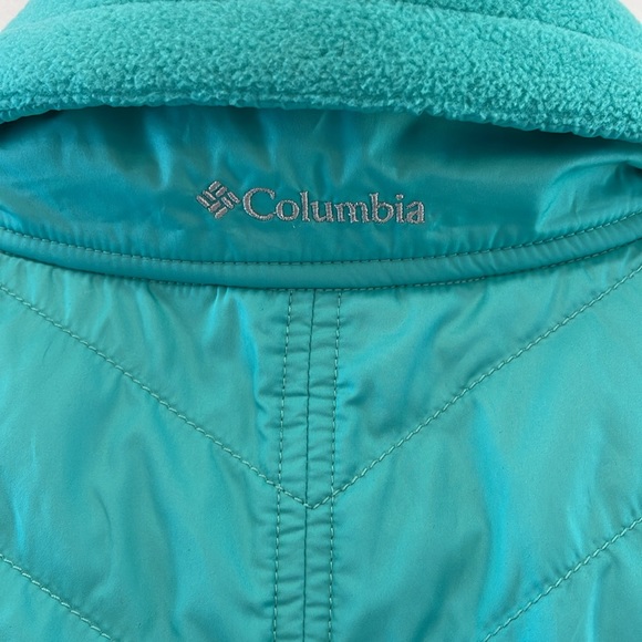 Columbia Soft Green Zip Front Vest - Picture 5 of 6